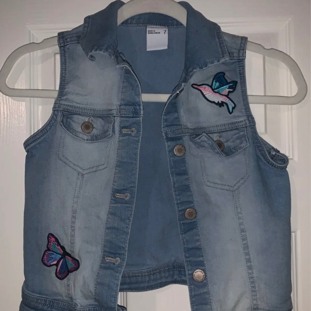 Denim vest
